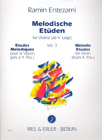Melodische Etüden Band 3