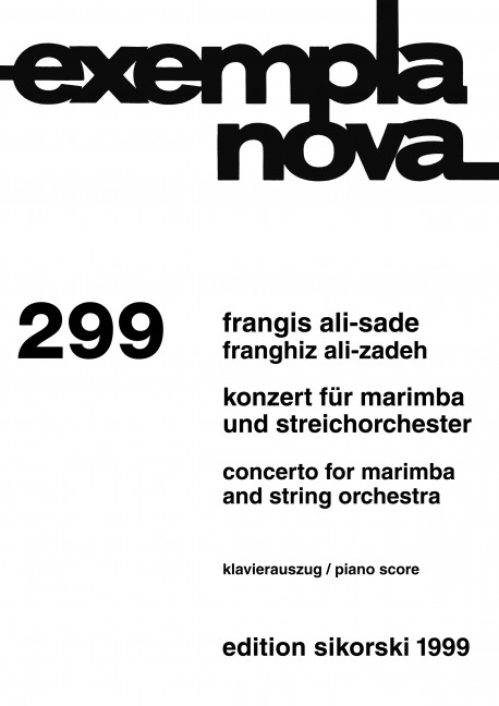 Konzert für Marimba und Streichorchester