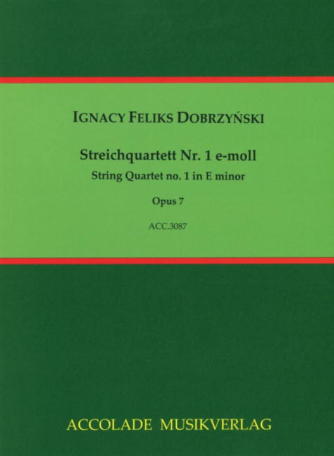 Streichquartett e-Moll op.7