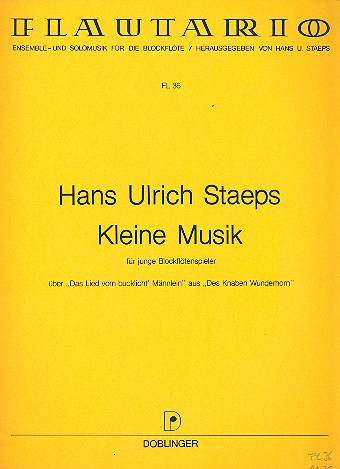 Kleine Musik für Blockflöte über