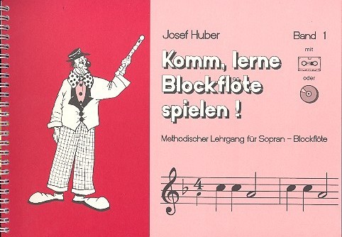 Komm lerne Blockflöte spielen Band 1 (+CD)