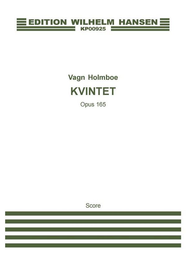 Quintett op.165
