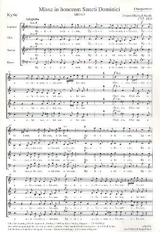 Missa in honorem Sancti Dominici