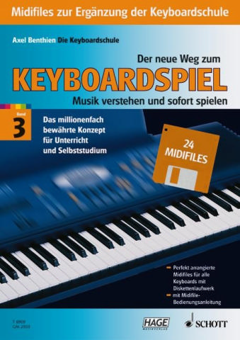 Der neue Weg zum Keyboardspiel Band 3 MIDI disk