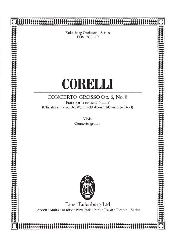 Concerto grosso g-Moll op.6,8