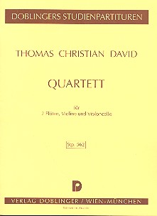 Quartett für 2 Flöten, Violine und