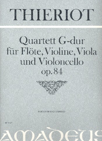 Quartett G-Dur op.84 für Flöte, Violine,