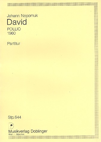 Pollio 1960 für Horn, 2 Violinen, Viola,