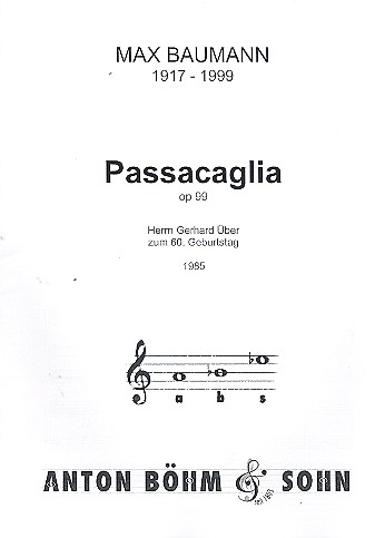 Passacaglia op.99