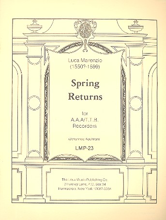Spring returns for 5 recorders