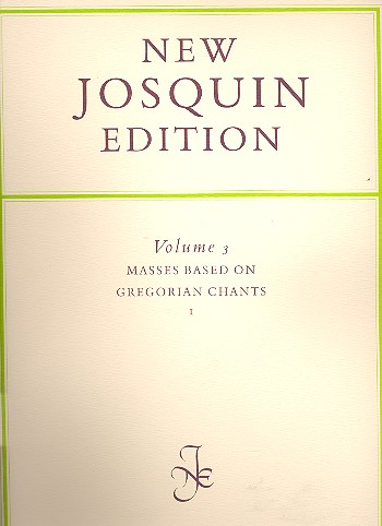 New Josquin Edition vol.3
