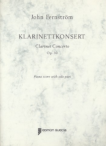 Concerto op.30 for clarinet and orchestra