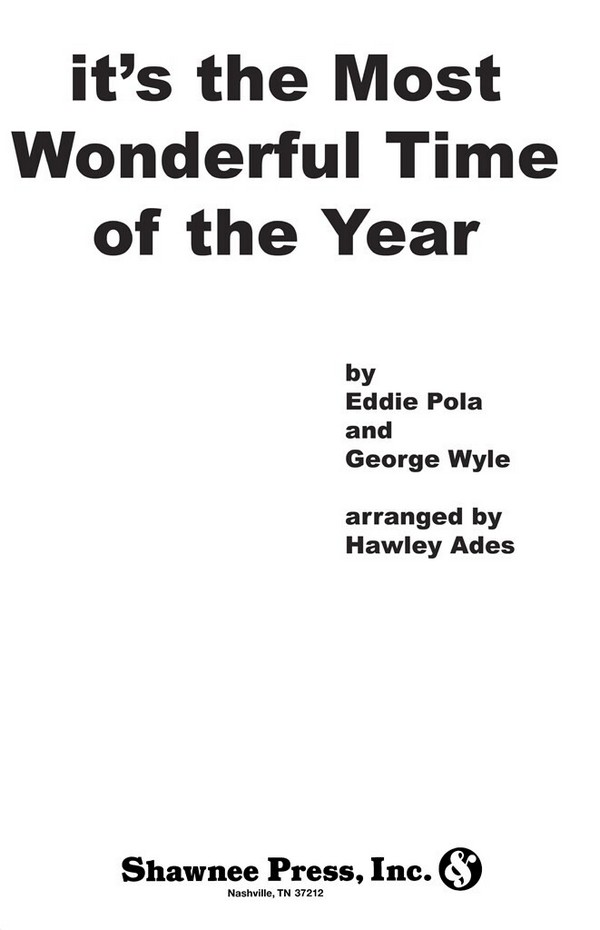 It's the most wonderful time of the year