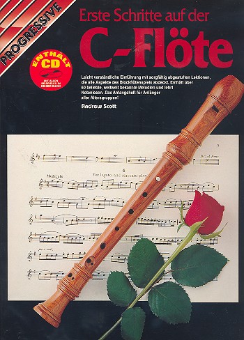 Erste Schritte auf der C-Flöte (+CD)