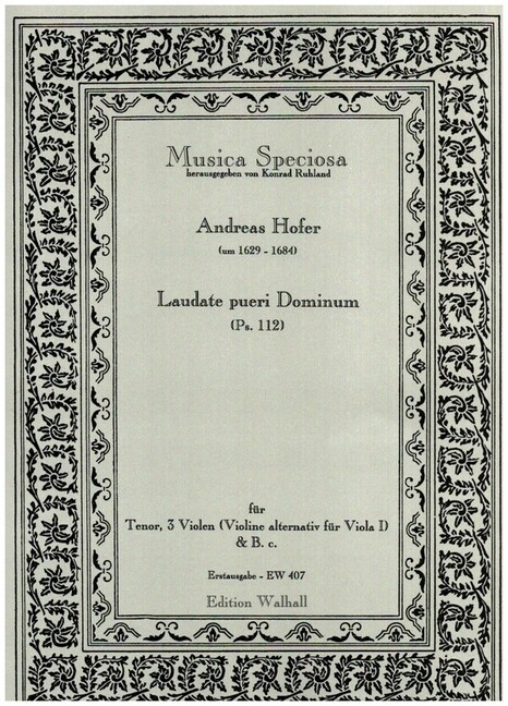 Laudate pueri Dominum