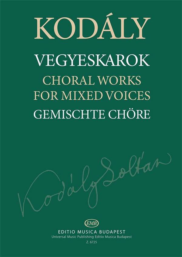 Gemischte Chöre für gem Chor