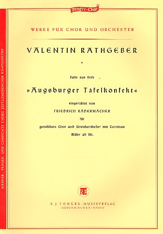 Suite aus 'Augsburger Tafelkonfekt'