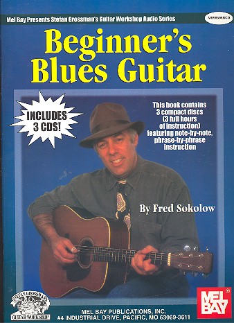 Beginner's blues guitar (+3CDs):