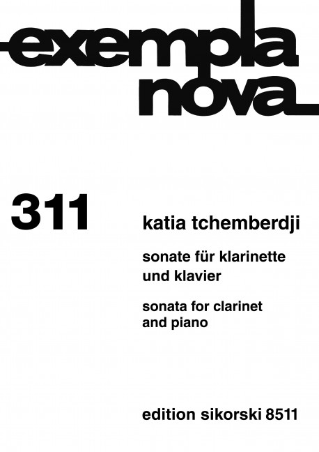 Sonate für Klarinette und Klavier