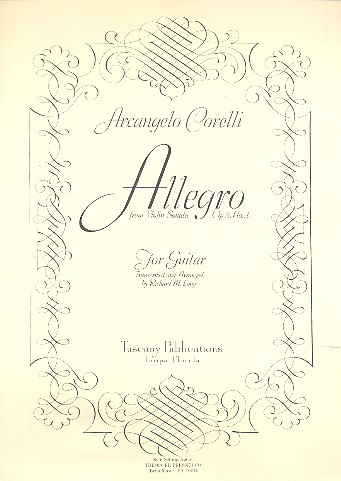 Allegro (from violin sonata op.5,3)