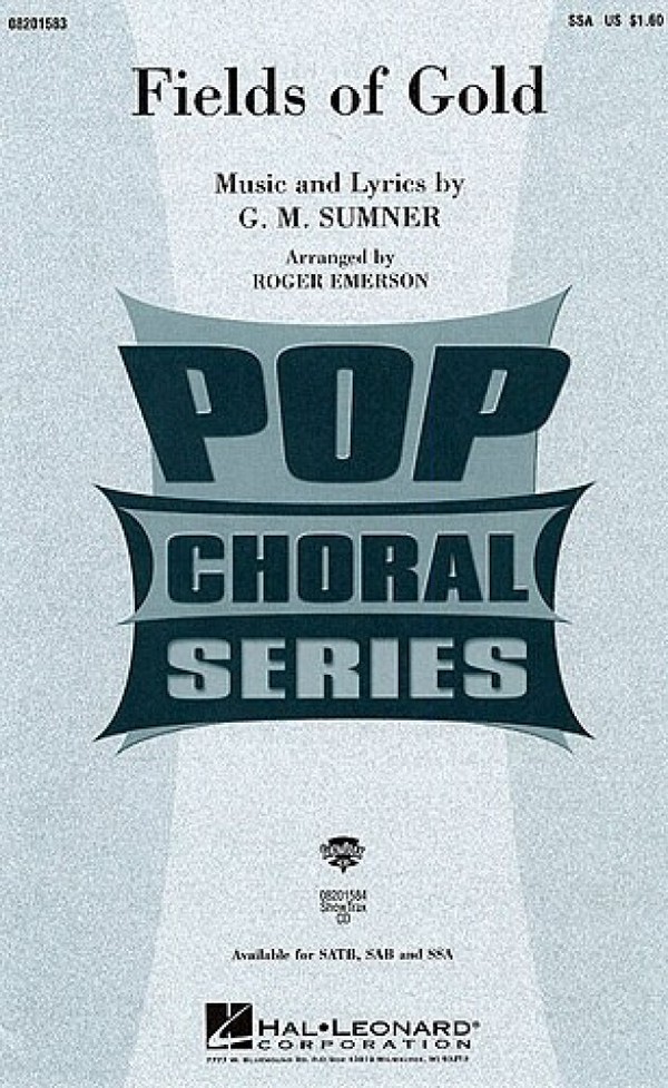 Fields of Gold for female chorus (SSA)