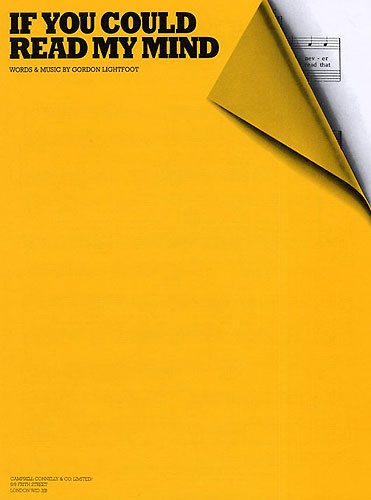 If you could read my mind: Einzelausgabe