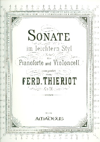 Sonate G-Dur op.56 im leichtern Styl