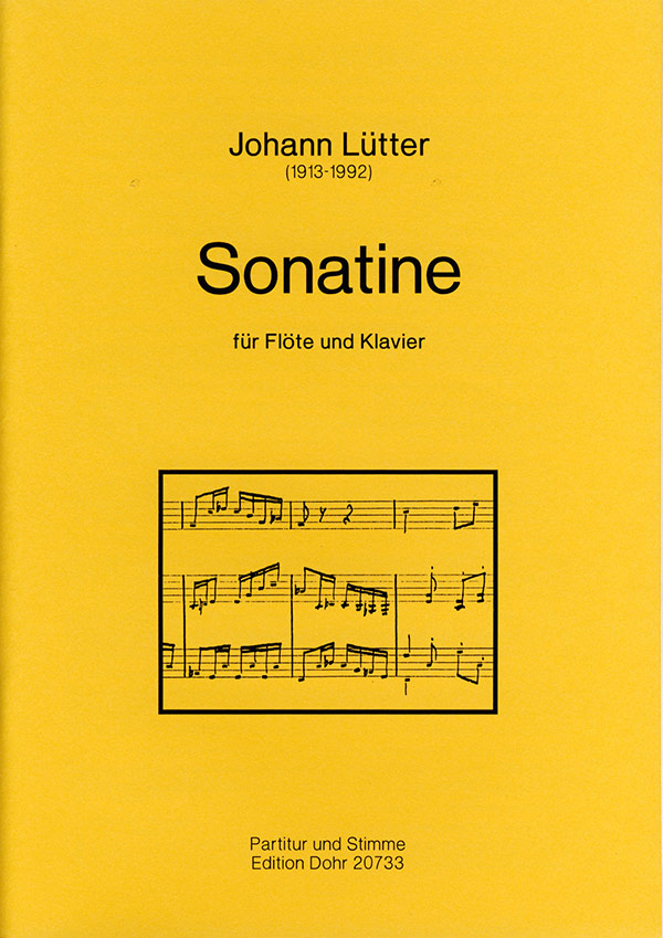 Sonatine für Flöte und Klavier