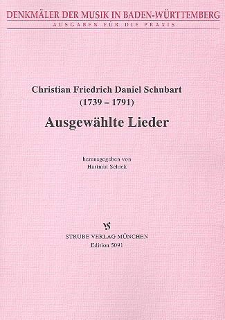 Ausgewählte Lieder für Gesang und Klavier