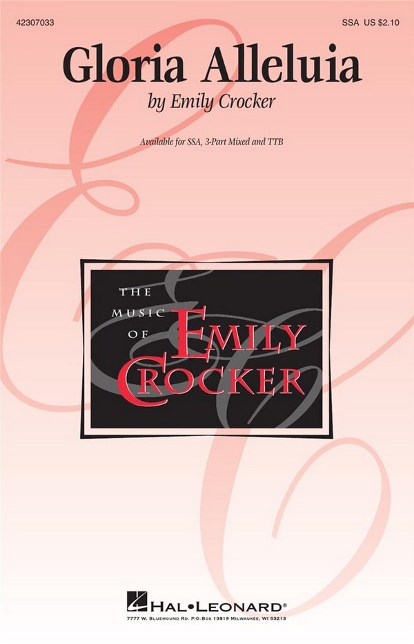 Gloria Alleluia for female chorus (SSA)