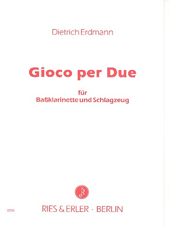Gioco per Due für Baßklarinette
