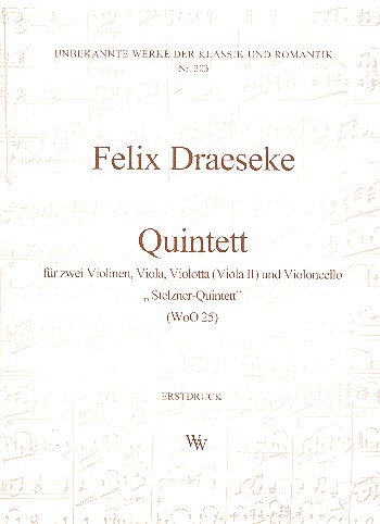Quintett WoO25 für 2 Violinen,