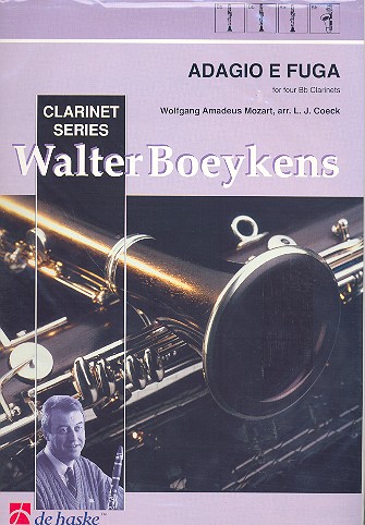 Adagio und Fuge für 4 Klarinetten