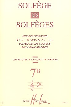 Solfege des Solfeges vol.7b