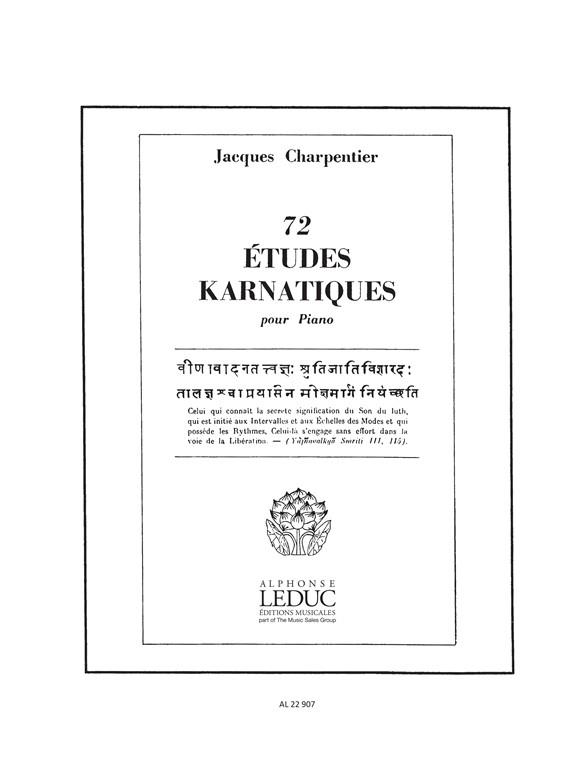 72 etudes karnatiques vol.3