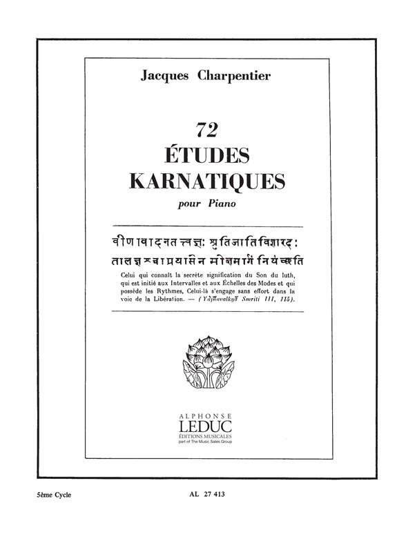 72 etudes karnatiques vol.5