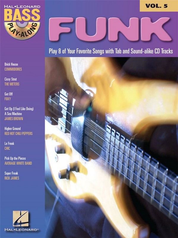 Funk Bass Playalong vol.5 (+Audio Access):
