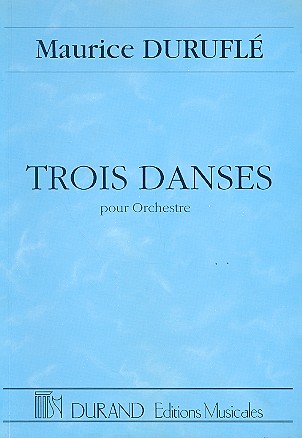 3 danses op.6 pour orchestre