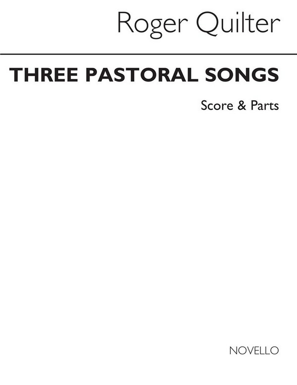 3 pastoral songs op.22 for high