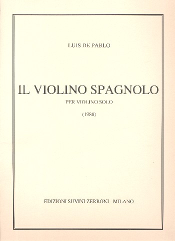 Il violino spagnolo 