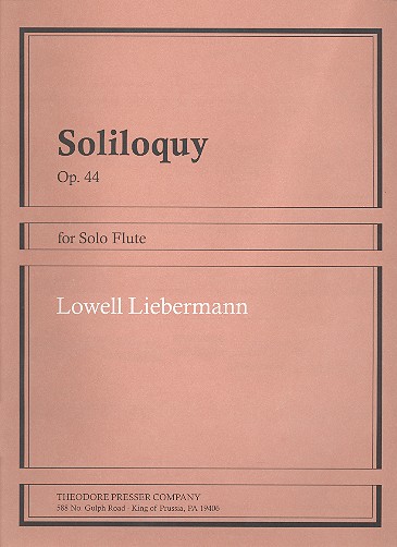 Soliloquy op.44 for flute solo
