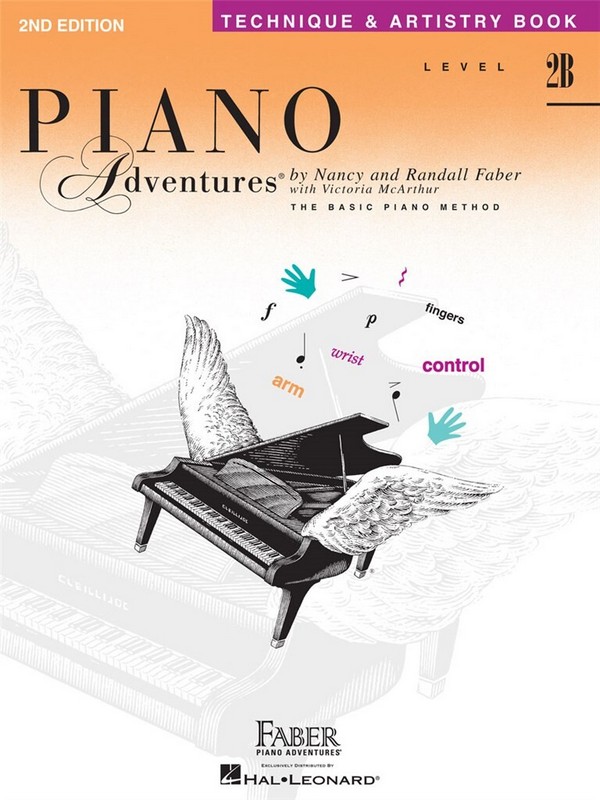 Piano Adventures level 2B technique