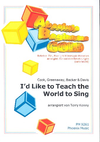 I'd like to teach the World to sing: