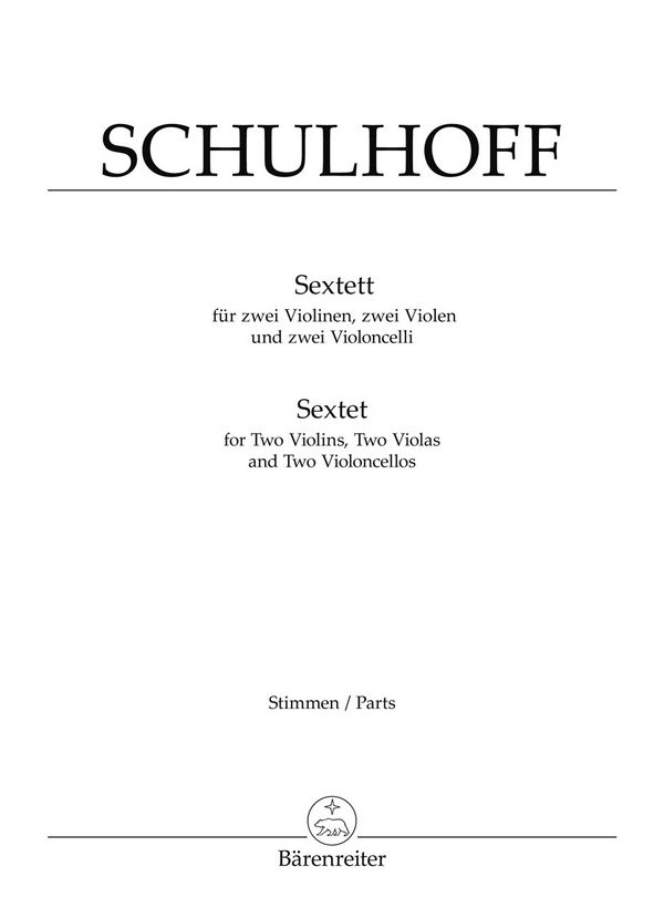 Sextett (1924) für 2 Violinen, 2 Violen und