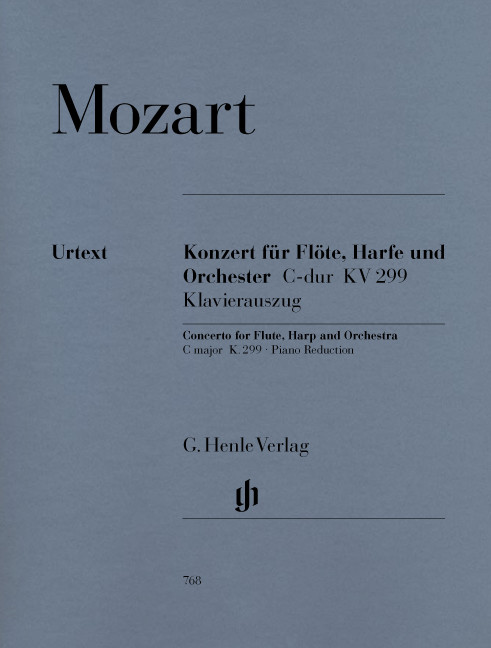 Konzert C-Dur KV299 für Flöte, Harfe und Orchester