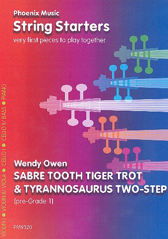 Sabre Tooth Tiger Trot  und Tyrannosaurus