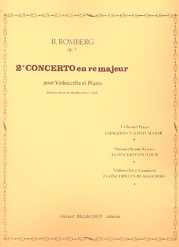 Concerto ré majeur no.2 op.3