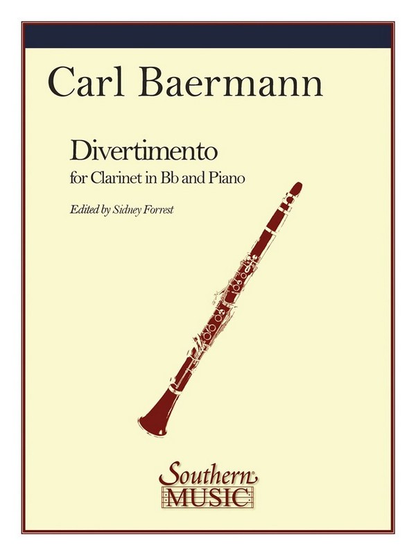 Divertimento for clarinet