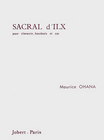 Sacral d'Ilx pour clavecin,