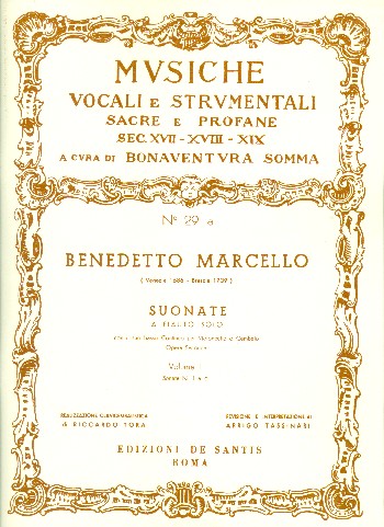 Suonate op.2 vol.1 (nos.1-6)